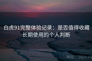 白虎91完整体验记录：是否值得收藏长期使用的个人判断