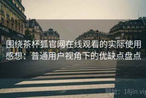 围绕茶杯狐官网在线观看的实际使用感想：普通用户视角下的优缺点盘点
