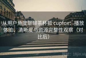 从用户角度聊聊茶杯狐 cupfox：播放体验、清晰度与资源完整性观察（对比后）