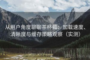 从用户角度聊聊茶杯狐：加载速度、清晰度与缓存策略观察（实测）