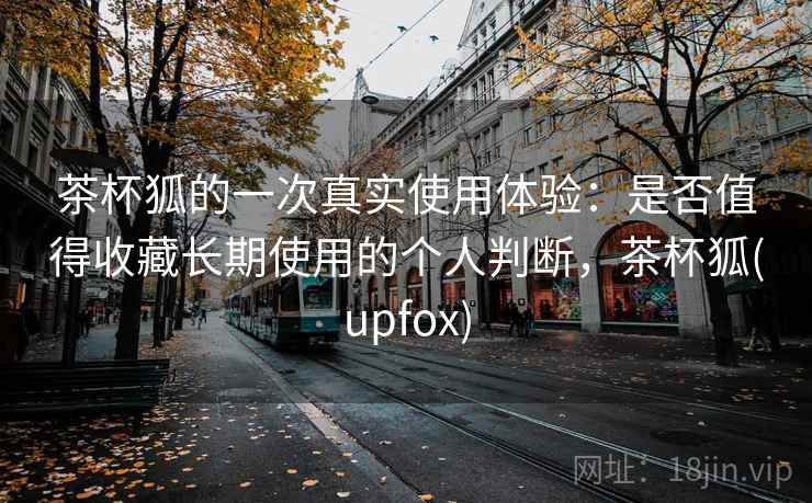 茶杯狐的一次真实使用体验：是否值得收藏长期使用的个人判断，茶杯狐(upfox)