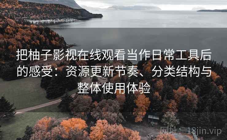 把柚子影视在线观看当作日常工具后的感受:资源更新节奏、分类结构与整体使用体验 把柚子影视在线观看当作日常工具后的感受:资源更新节奏、分类结构与整体使用体验