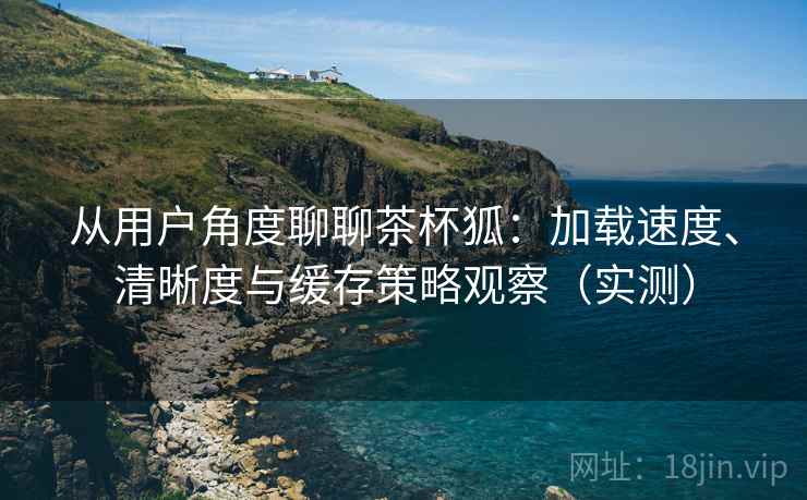 从用户角度聊聊茶杯狐:加载速度、清晰度与缓存策略观察(实测) 从用户角度聊聊茶杯狐:加载速度、清晰度与缓存策略观察(实测)
